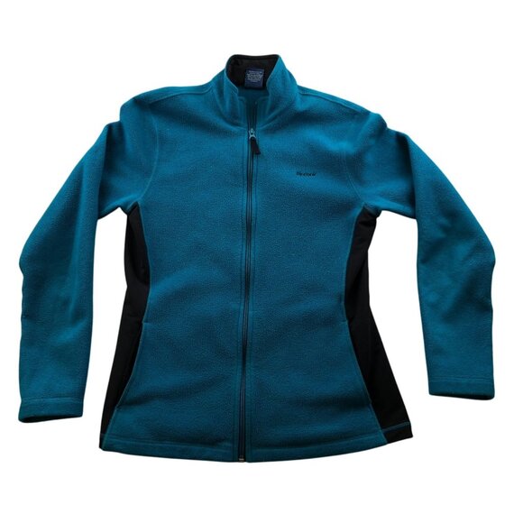 Reebok Womens Jacket Medium Fleece Full-Zip Winter Stand Up Collar Outdoors - Picture 1 of 10